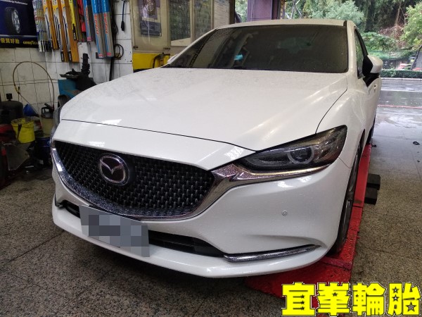 Mazda Mazda6 Goodyear ASYM-5 F1 Asymmetric-5 225/45/19 胎圈最佳化平衡 3D四輪定位 BOHENG陶瓷競技前來令極致安裝