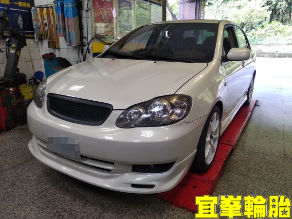 TOYOTA ALTIS SELENIA 10W40 輪胎對調