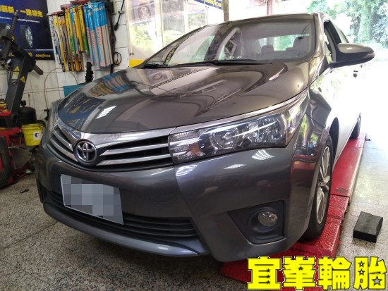 TOYOTA ALTIS ORO W417-TA TPMS極致安裝 胎圈最佳化平衡