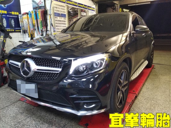 Mercedes Benz GLC250 X253  Michelin Latitude Sport 3 235/55/19 255/50/19 3D四輪定位