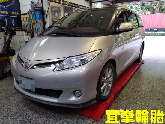 TOYOTA PREVIA SELENIA 5W30 輪胎對調