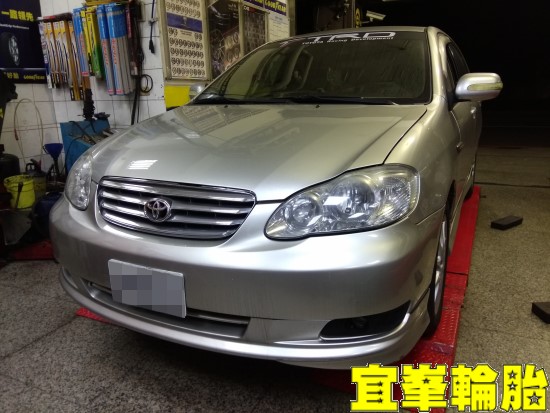 TOYOTA ALTIS SELENIA 10W40 輪胎對調
