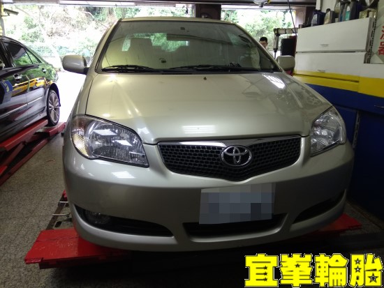 TOYOTA VIOS 後輪煞車異音