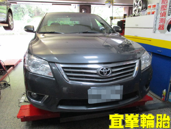 TOYOTA CAMRY 3.5 高速抖動 輪胎應力測量 自備機油保養