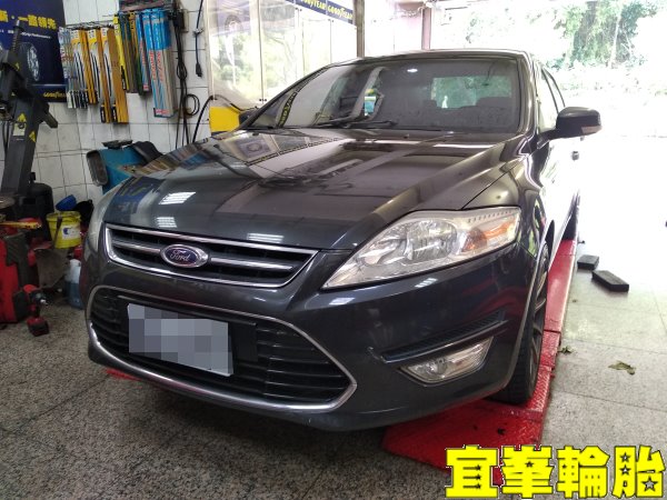 Ford Mondeo Goodyear Eagle F1 Asymmetric 5 235/45/17 3D四輪定位 TUTELA TOP 4/S 煞車油脈衝式更換