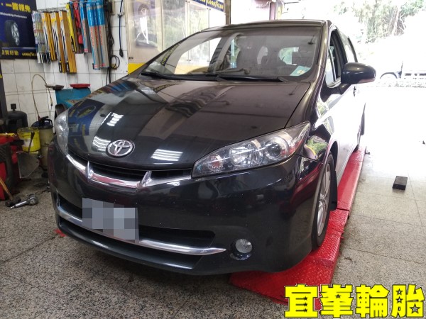 TOYOTA WISH SELENIA 10W40 輪胎對調