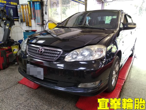 TOYOTA ALTIS SELENIA 5W40 輪胎對調 發電機碳刷更換