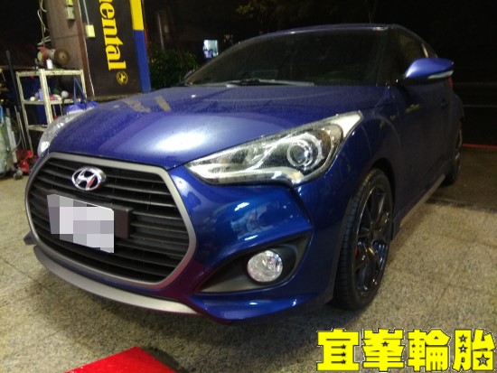 Hyundai Veloster Turbo  ORO W410 螢幕安裝