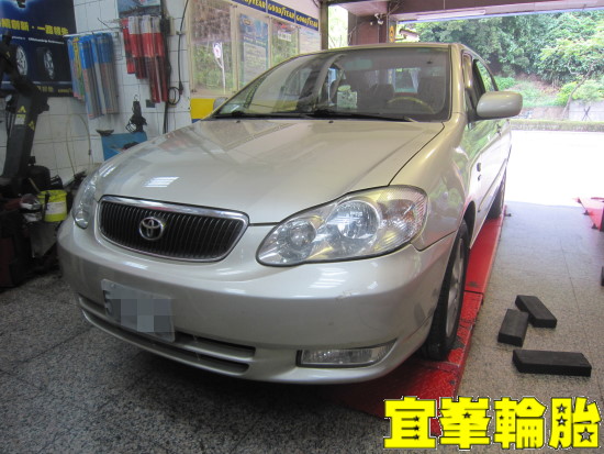 TOYOTA ALTIS Goodyear Assurance TripleMax 195/60/15 3D四輪定位