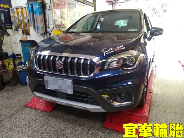 Suzuki SX4 Crossover SELENIA 5W30 輪胎對調  冷氣濾網空氣濾網更換