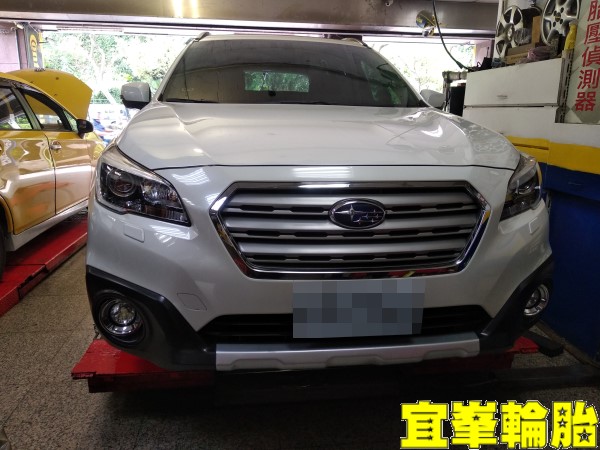 Subaru Outback 美國固鉑Cooper Evolution CTT 225/60/18 3D四輪定位