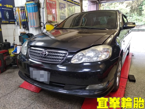 TOYOTA ALTIS 冷氣不冷檢查  SELENIA 5W40 輪胎對調
