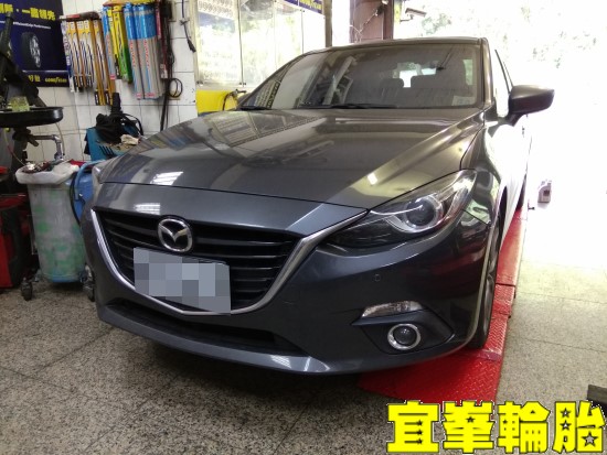 MAZDA All-new Mazda3 自備機油 BOHENG陶瓷競技後來令極致安裝 碟盤車銷研磨 輪胎對調