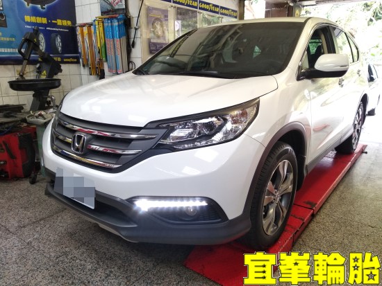 HONDA CR-V SELENIA 0W30 自備變速箱油 輪胎對調