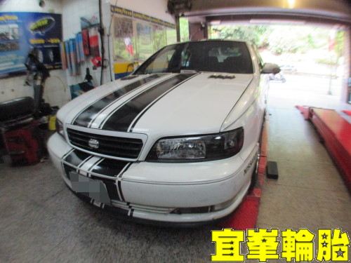 NISSAN CEFIRO 自備機油 BOHENG前劃線碟盤跟換