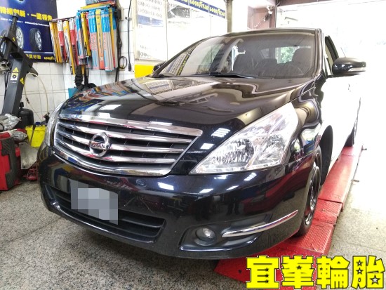 NISSAN TEANA Goodyear EfficientGrip Performance 215/60/16 胎圈最佳化平衡 ORO W410-A TPMS極致安裝 3D四輪定位