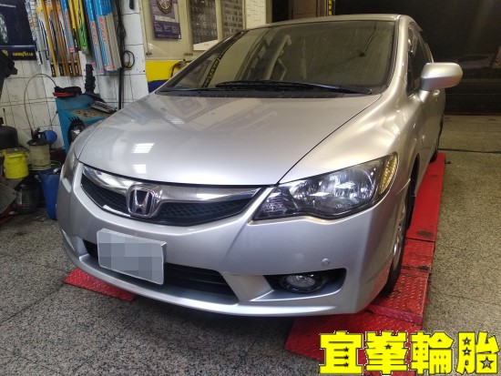 Honda Civic 8 喜美八代  PAGID陶瓷前來令片極致安裝