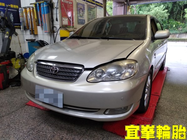 TOYOTA ALTIS SELENIA 5W40 底盤異音 傳動軸更換 美國固鉑Cooper tires Evolution C5 205/55/16 3D四輪定位