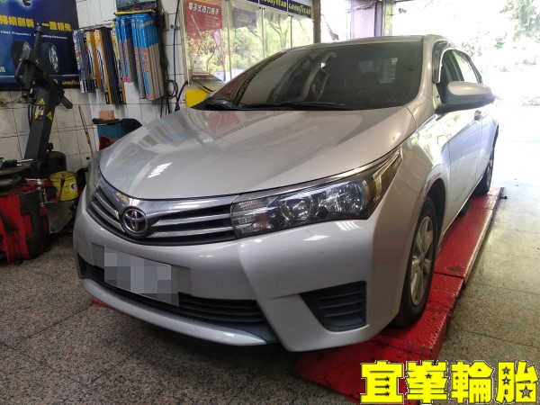 TOYOTA ALTIS SELENIA 5W40 輪胎對調 AMARON 65B24LS