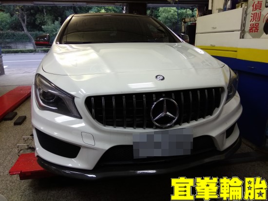 Mercedes-Benz CLA250 Goodyear Eagle F1 Asymmetric 5 225/40/18 3D四輪定位