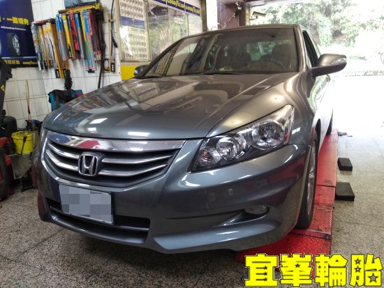 Honda Accord 2.4 Goodyear ASYM-3 F1 Asymmetric-3 225/50/17 3D四輪定位