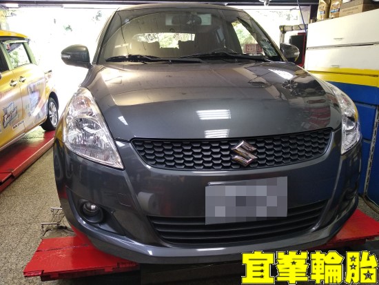 Suzuki Swift Yokohama Advan dB V552 195/55/16 3D四輪定位