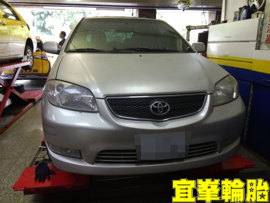 TOYOTA VIOS 後輪煞車異音