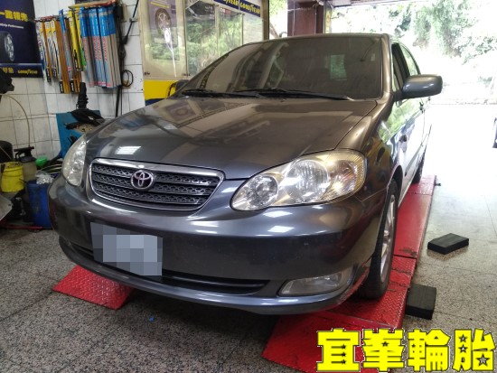 TOYOTA ALTIS Goodyear AssuranceTripleMax2 195/55/16 四輪定位