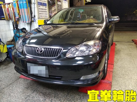 TOYOTA ALTIS Goodyear Assurance triplemax 205/55/16 胎圈最佳化平衡 3D四輪定位