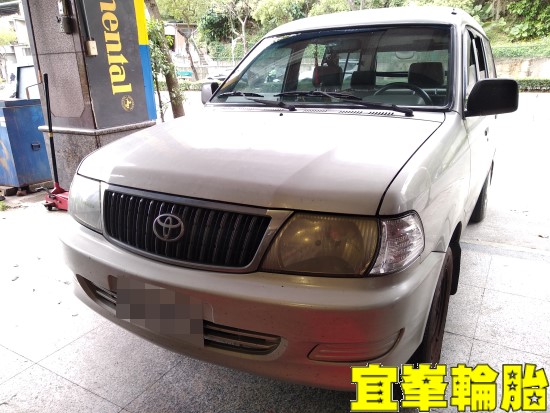 TOYOTA ZACE SURF YOKOHAMA  BlueEarth-Van RY55 185R14C 3D四輪定位