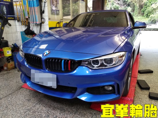 BMW 420I Michelin Pilot Sport 4 225/45/18 245/45/18 3D四輪定位