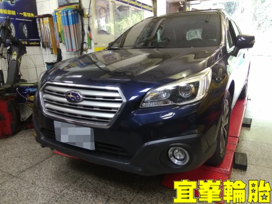 Subaru Outback ContiSportContact™ 5 CSC5 SUV 225/60/18 3D四輪定位