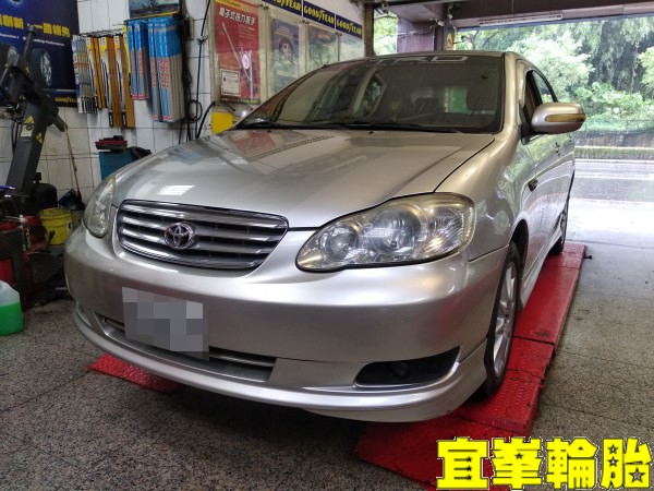 TOYOTA ALTIS 輪胎滾動噪音 後輪軸承更換