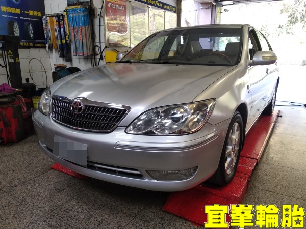 TOYOTA CAMRY SELENIA 5W40 輪胎對調  底盤異音 李仔串更換