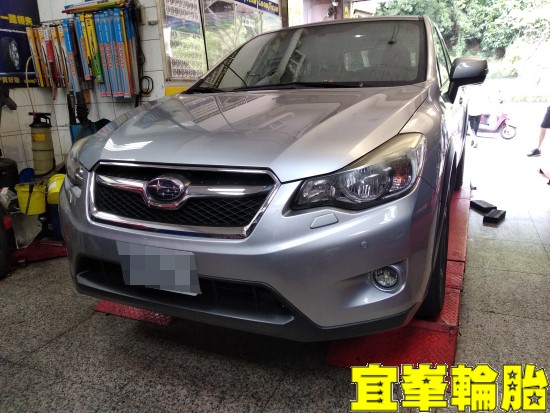 Subaru XV 高速煞車抖動 碟盤車銷研磨