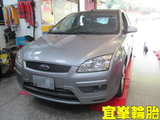 FORD FOCUS EAGLE EFFICIENTGRIP E.F.G performance 205/55/16 胎圈最佳化搭配 3D四輪定位