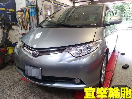 TOYOTA PREVIA BOHENG陶瓷競技前來令極致安裝 碟盤車銷研磨