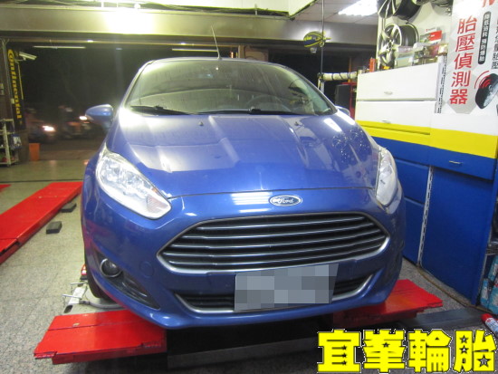 FORD FIESTA 說好的換輪胎呢?