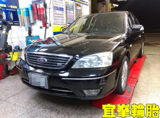 FORD MONDEO ORO W410-A TPMS極致安裝 3D四輪定位