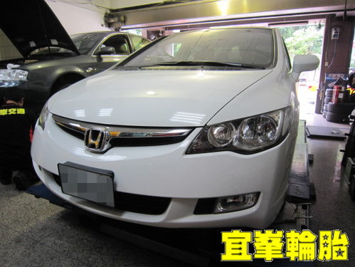 Civic 喜美八代 K12 RX-615 195/65/15 3D四輪定位