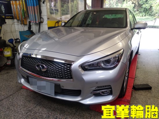 Infiniti Q50 高速煞車抖動 BOHENG陶瓷競技後來令極致安裝 BOHENG後劃線碟盤跟換