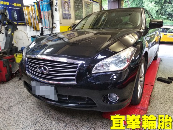 Infiniti M37 高速煞車抖動 碟盤車銷研磨