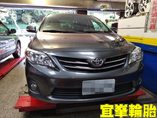 TOYOTA ALTIS Goodyear Assurance triplemax 195/65/15 3D四輪定位