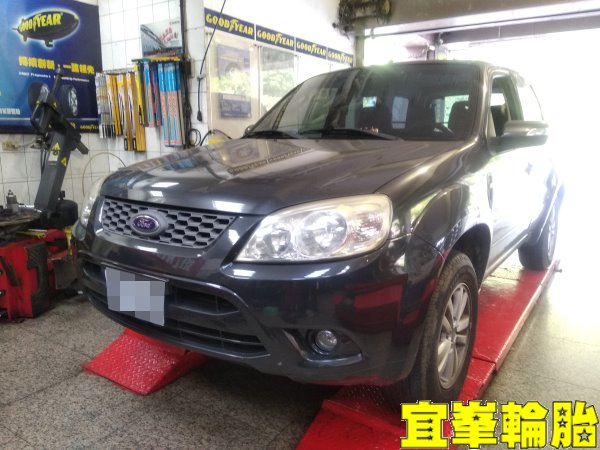 FORD ESCAPE SELENIA 5W50 冷氣面板旋鈕更換 引擎空氣濾網 輪胎對調
