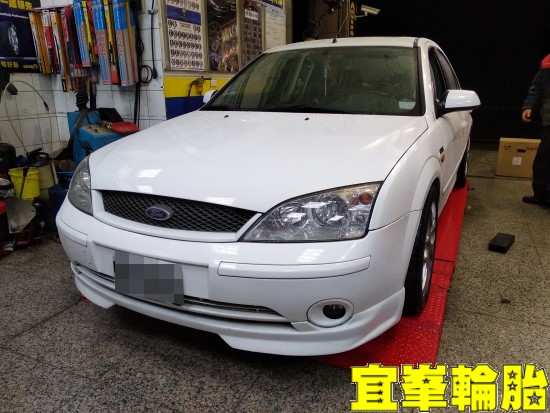 FORD MONDEO RS V6 2.5 自備鋁圈更換 胎圈最佳化平衡不能