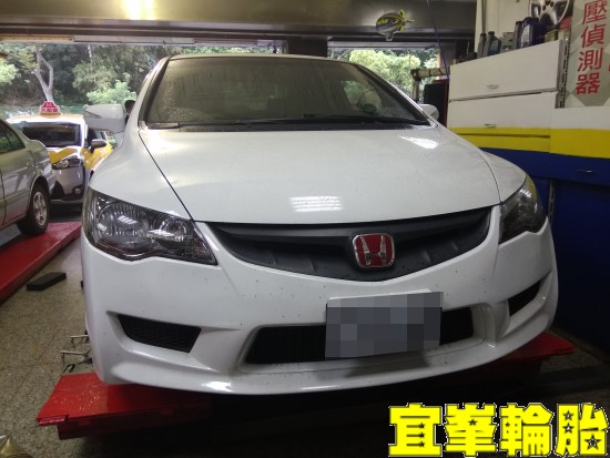HONDA CIVIC8 喜美八代 高速煞車抖動 碟盤車銷研磨