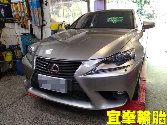 Lexus IS200t SELENIA 5W30 輪胎對調 TEIN EnduraPro PLUS 原廠型桶身更換 3D四輪定位