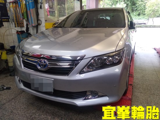 TOYOTA CAMRY HYBRID ORO W417-TA TPMS極致安裝 3D四輪定位