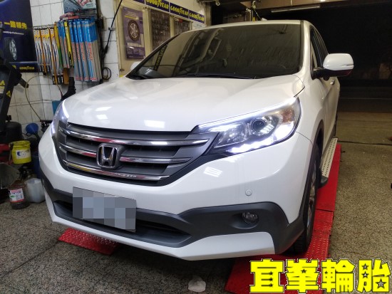 HONDA CR-V 高速抖動 極致胎圈平衡 輪胎應力測量 3D四輪定位