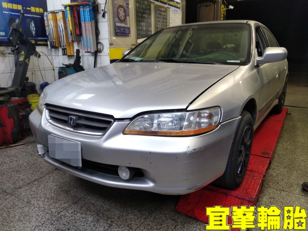 Honda Accord K9 行駛噪音 輪胎軸承更換 後煞車分磅更換 3D四輪定位